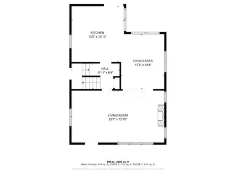 Floorplan - 39 E Torrence Rd, Columbus, OH 43214 photo 2 of 6