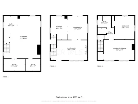 Floorplan - 277 E Morrill Ave, Columbus, OH 43207 photo 1 of 4
