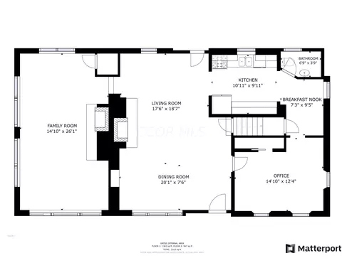 Floorplan - 2409 Eckert Rd, Mansfield, OH 44904 photo 5 of 5