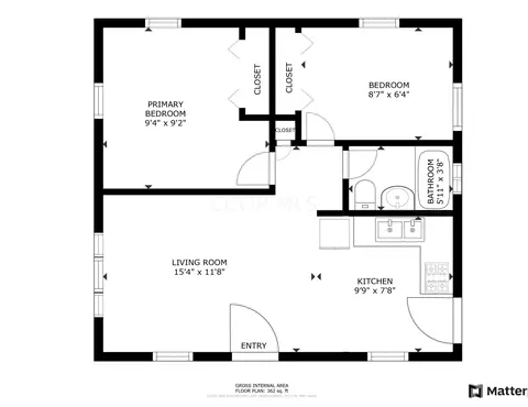 Floorplan - 2409 Eckert Rd, Mansfield, OH 44904 photo 3 of 5