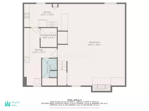 Floorplan - 631 E 5th Ave, Lancaster, OH 43130 photo 1 of 4