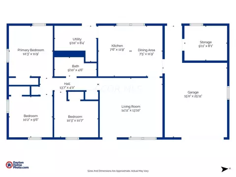 Floorplan - 2045 Sturgeon Street St, Springfield, OH 45506 photo 1 of 1
