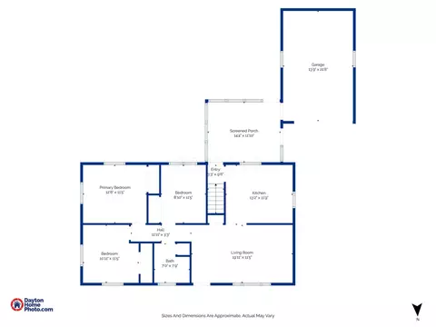 Floorplan - 1251 Student Ave, Springfield, OH 45503 photo 3 of 3