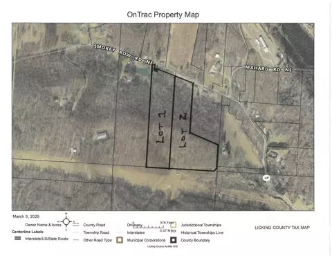 0 Smokey Row Rd #LOT 2, Saint Louisville, OH 43071