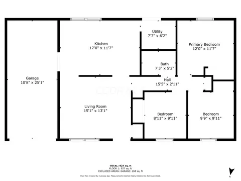 Floorplan - 1770 Chippewa Dr, Circleville, OH 43113 photo 1 of 1