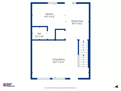Floorplan - 3034 Colony Ln, Springfield, OH 45503 photo 2 of 4