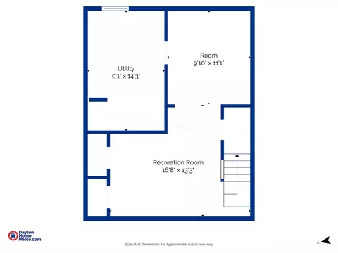 Floorplan - 3034 Colony Ln, Springfield, OH 45503 photo 1 of 4