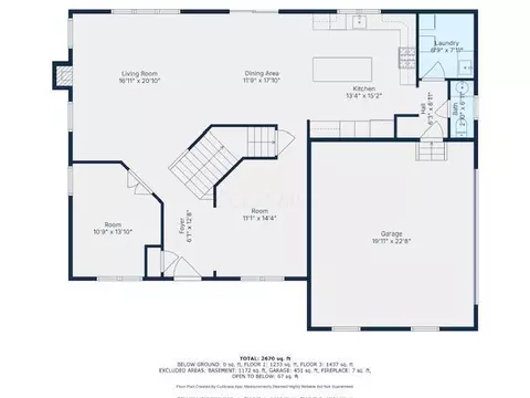 Floorplan - 9684 Shawnee Trl, Powell, OH 43065 photo 2 of 4