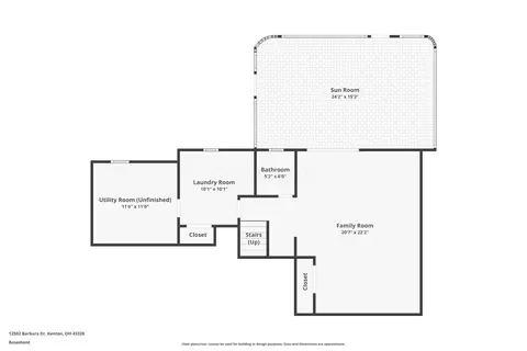 Floorplan - 12502 Barbara Dr, Kenton, OH 43326 photo 1 of 3