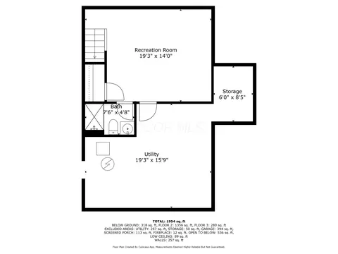 Floorplan - 6003 Dunabbey Loop, Dublin, OH 43017 photo 1 of 2