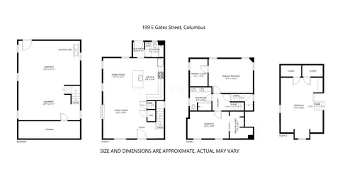 Floorplan - 199 E Gates St, Columbus, OH 43206 photo 2 of 2