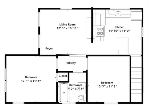 Floorplan - 4357 Matson Ave, Cincinnati, OH 45236 photo 2 of 2