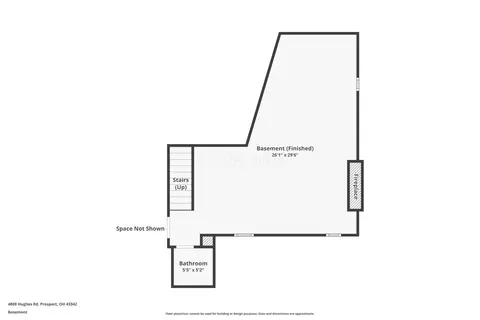 Floorplan - 4808 Hughes Rd, Prospect, OH 43342 photo 5 of 7