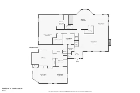 Floorplan - 4808 Hughes Rd, Prospect, OH 43342 photo 4 of 7