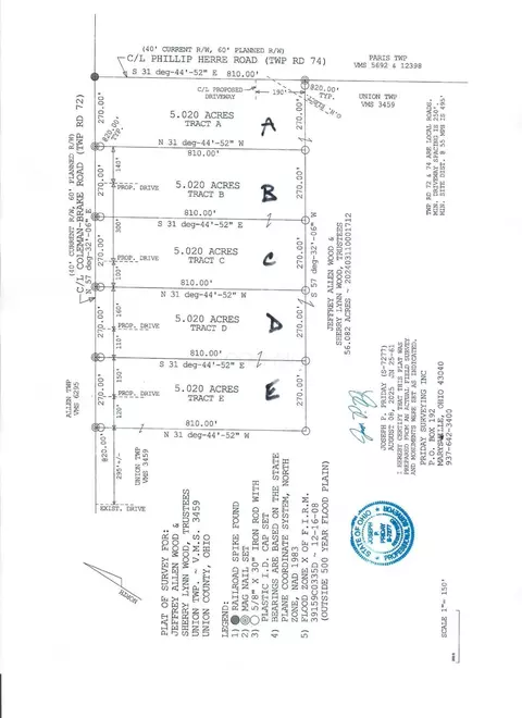 A E Coleman Brake Road, Milford Center, OH 43045