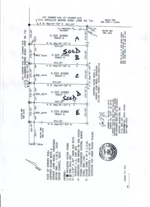 lot A Phillip Herre Rd, Milford Center, OH 43045