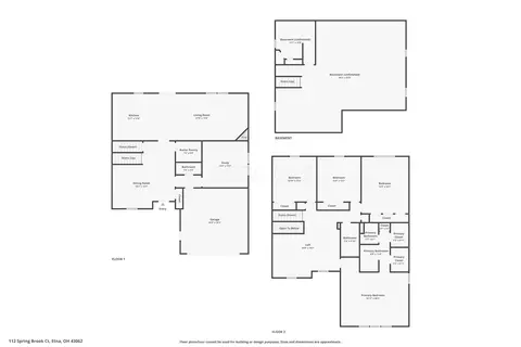 Floorplan - 112 Spring Brook Ct, Pataskala, OH 43062 photo 1 of 1