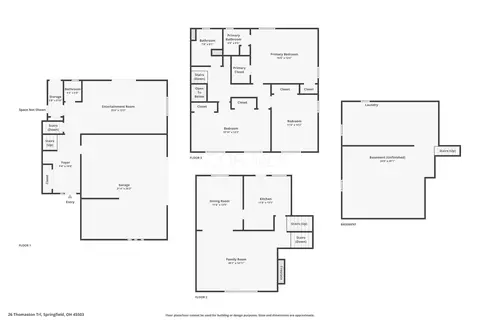 Floorplan - 26 Thomaston Trl, Springfield, OH 45503 photo 6 of 6