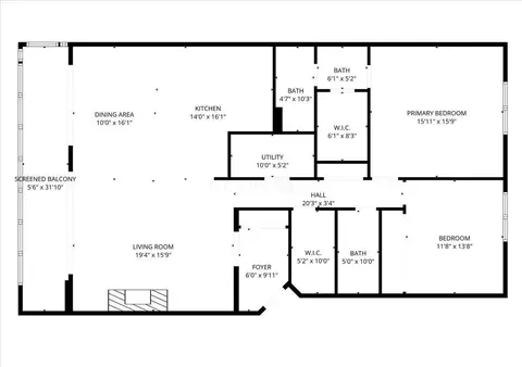 Floorplan - 3159 Griggsview Ct #3159, Columbus, OH 43221 photo 1 of 1