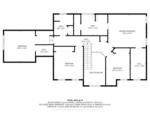 Floorplan - 6848 Mcdevitt Ct, Dublin, OH 43017 photo 2 of 4