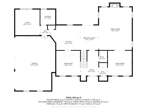 Floorplan - 6848 Mcdevitt Ct, Dublin, OH 43017 photo 1 of 4