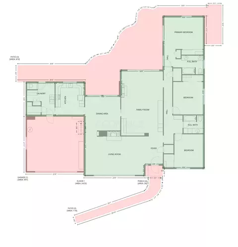 Floorplan - 440 S Broadmoor Blvd, Springfield, OH 45504 photo 2 of 4
