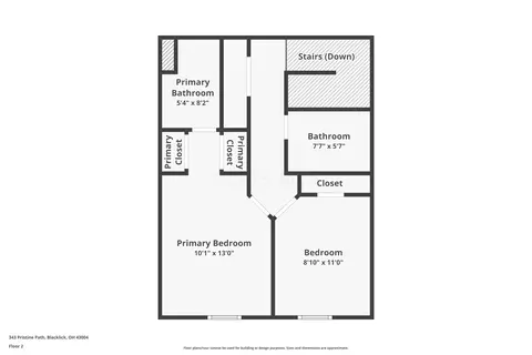 Floorplan - 343 Pristine Path, Blacklick, OH 43004 photo 3 of 3