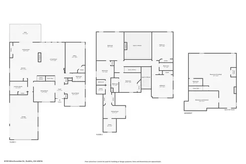 Floorplan - 8159 Winchcombe Dr, Dublin, OH 43016 photo 3 of 3
