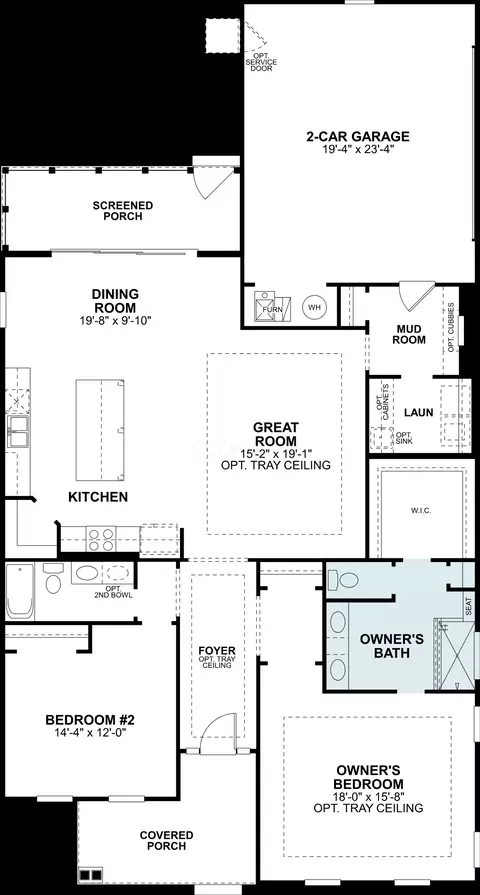 Floorplan - 4535 Corsican Loop E, Hilliard, OH 43026 photo 2 of 2