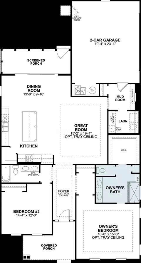 Floorplan - 4535 Corsican Loop E, Hilliard, OH 43026 photo 1 of 2