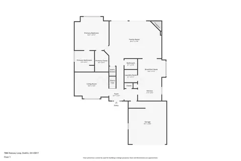 Floorplan - 7886 Nassau Loop, Dublin, OH 43017 photo 2 of 4