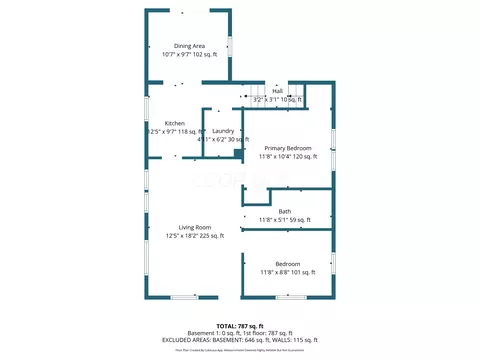 Floorplan - 283 Clover Ave, Marion, OH 43302 photo 1 of 3