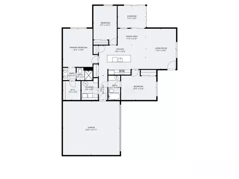 Floorplan - 1930 Farmbrook Cir S, Grove City, OH 43123 photo 1 of 1