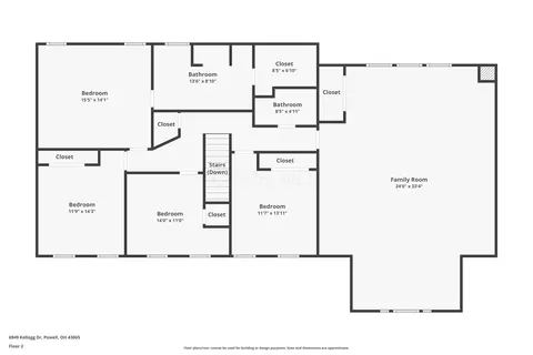 Floorplan - 6949 Kellogg Dr, Powell, OH 43065 photo 3 of 3