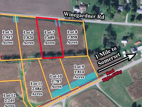 0 Winegardner Road Nw Apt Sheridan Ests NW #SHERIDAN ESTATES (TRACT 7), Somerset, OH 43783