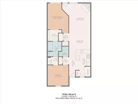 Floorplan - 6418 Reflections Dr #A, Dublin, OH 43017 photo 1 of 1