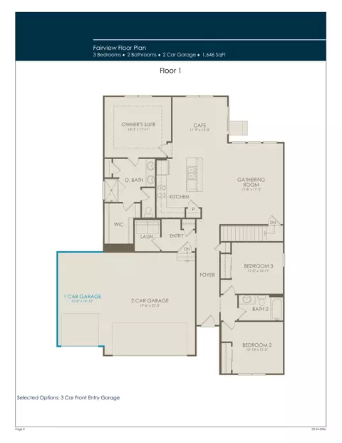 Floorplan - 538 Penwell Dr, Delaware, OH 43015 photo 1 of 2