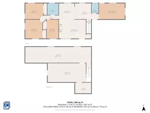 Floorplan - 1448 W Sparrow Rd, Springfield, OH 45502 photo 1 of 3