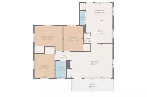 Floorplan - 1254 E Fair Ave, Lancaster, OH 43130 photo 1 of 1