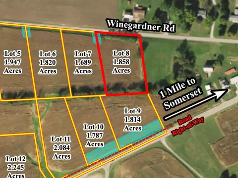 0 Winegardner Road Nw Apt Sheridan Ests NW #SHERIDAN ESTATES (TRACT 8), Somerset, OH 43783
