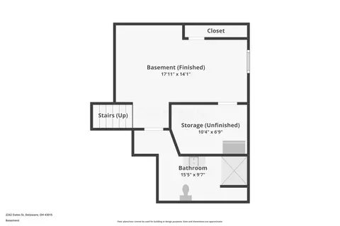 Floorplan - 2242 Dates St, Delaware, OH 43015 photo 2 of 5