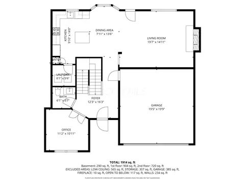 Floorplan - 232 Beech Dr, Delaware, OH 43015 photo 1 of 4