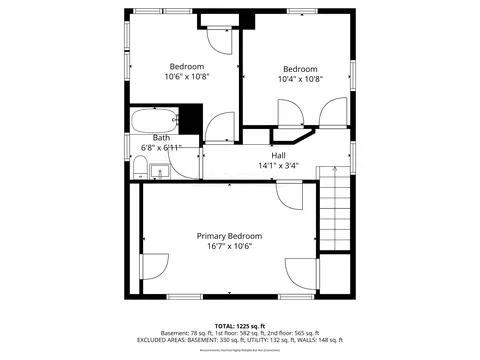 Floorplan - 166 E Welch Ave, Columbus, OH 43207 photo 2 of 4