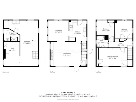 Floorplan - 166 E Welch Ave, Columbus, OH 43207 photo 4 of 4