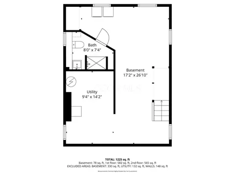 Floorplan - 166 E Welch Ave, Columbus, OH 43207 photo 3 of 4