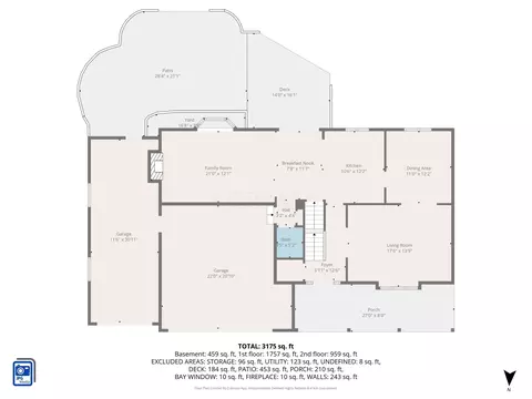 Floorplan - 2411 Sovron Ct, Dublin, OH 43016 photo 1 of 8