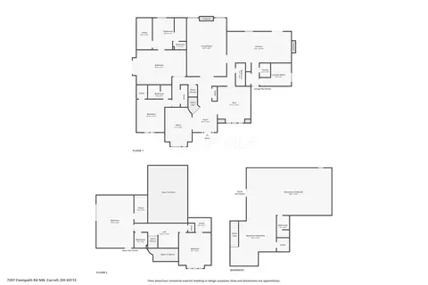 Floorplan - 7207 Coonpath Rd NW, Carroll, OH 43112 photo 4 of 4