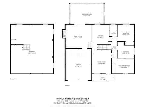 Floorplan - 8715 Ripton Dr, Powell, OH 43065 photo 1 of 1