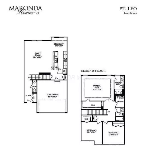 Floorplan - 3281 Sunmark Ave, Columbus, OH 43232 photo 1 of 2