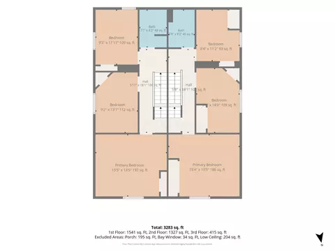 Floorplan - 117- E 119 E Cecil St, Springfield, OH 45504 photo 2 of 4